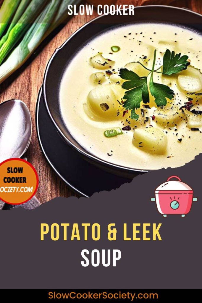 Slow Cooker Potato Leek Soup