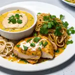 Creamy crockpot chicken and noodles recipe