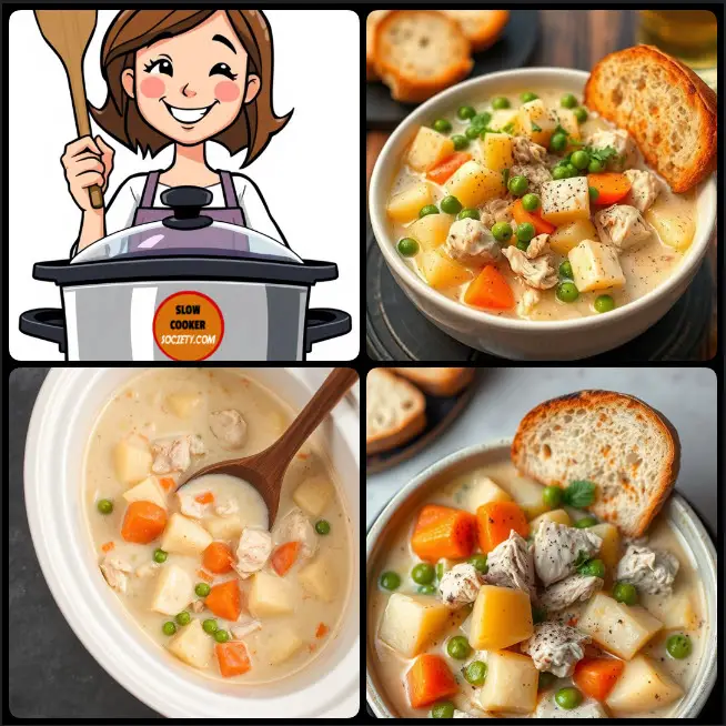 Slow Cooker Society White Chicken Amazing Stew