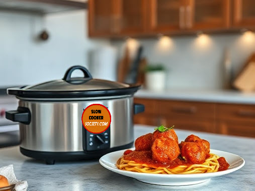 Slow cooker meatballs