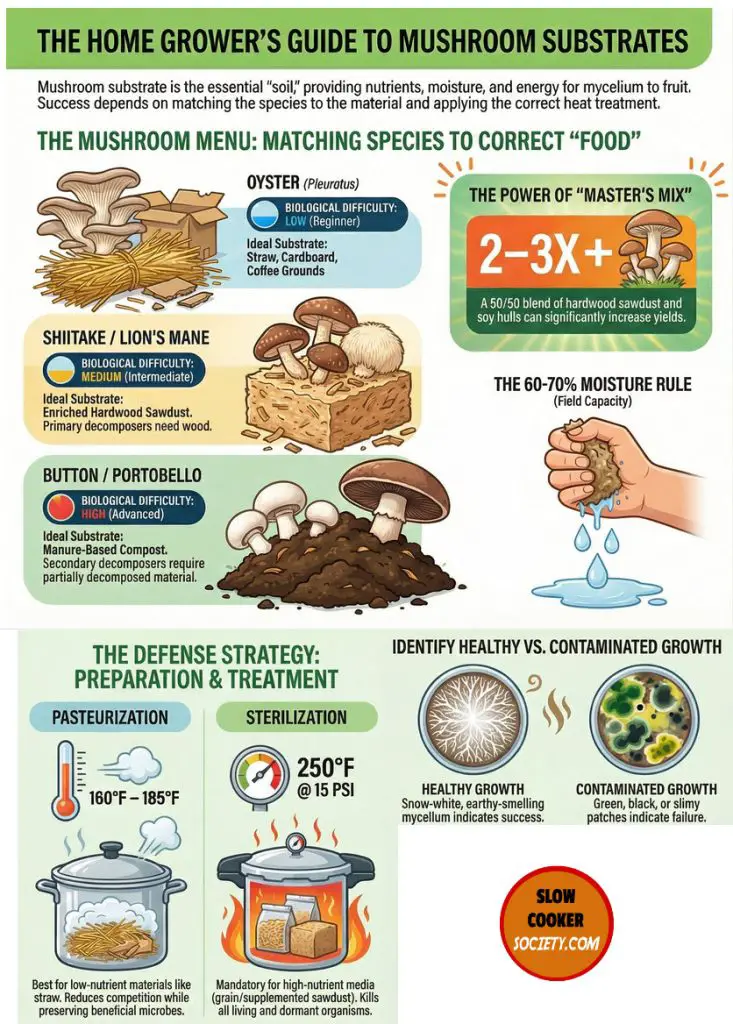 The Home Grower's Guide to Mushroom Substrates